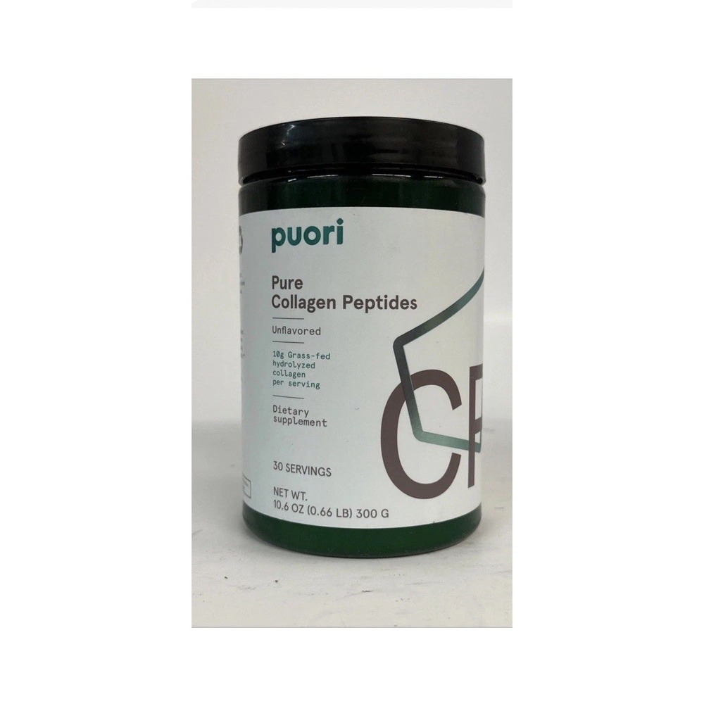 Puori CP1 Pure Collagen Peptides Powder Hair,Skin, Nails,Joint, Bone,Hip 09/26